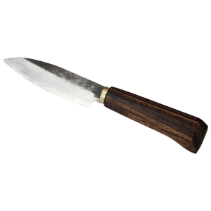 Cuțit bucătar DAU BEP — Forjat manual Vietnam, lamă carbon 12 cm